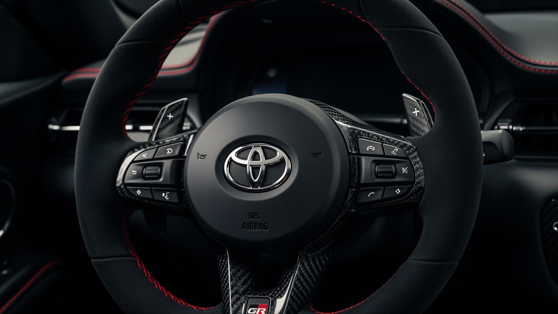 Toyota custom steering wheel